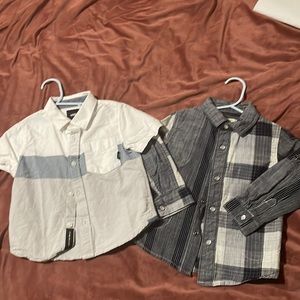 3/$20 Boys button ups 3t
